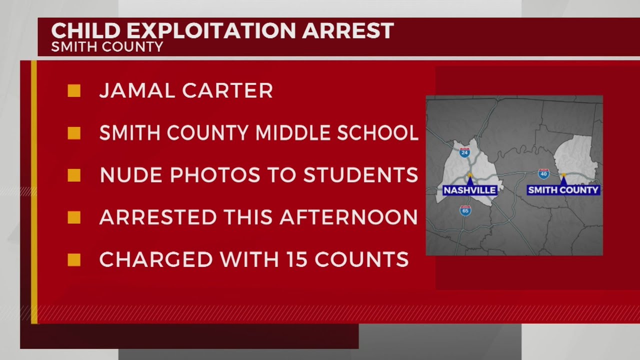 Smith County Middle School coach arrested for sending nude photos to students