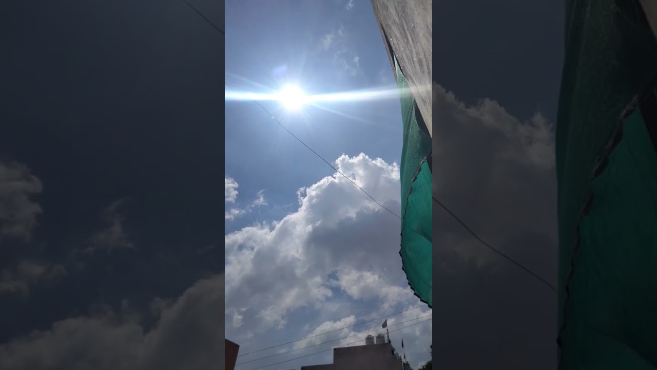 Cloudy Whether 😳| cloud status video| whatsapp status|#viral #status #weather