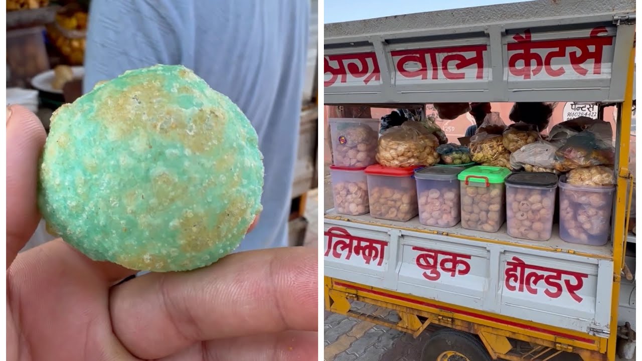 Bikaner man Selling Varieties Of Patashe since 1990 || Indian Street Food || Bikaner Street Food