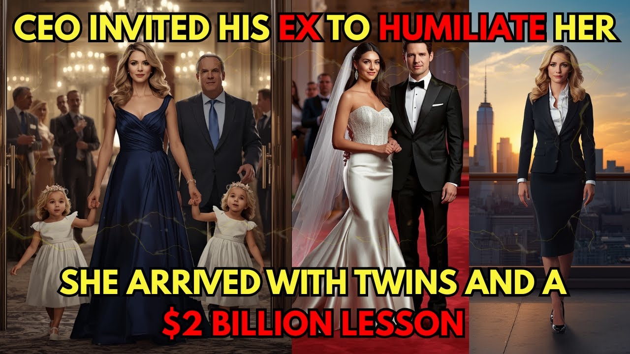 Toxic billionaire EX wanted to Humiliate Her – She Arrived With Twins And Taught him who was boss