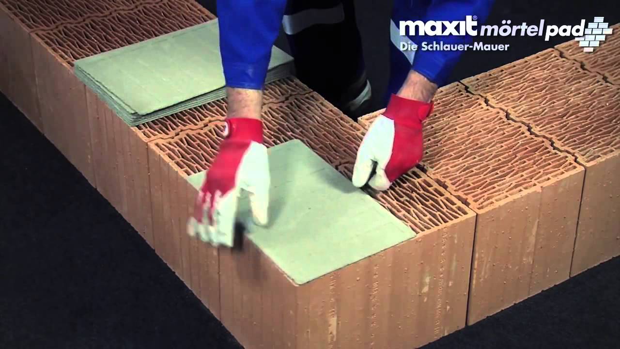 LEIPFINGER BADER - Maxit Mörtelpad - Die Schlauer Mauer