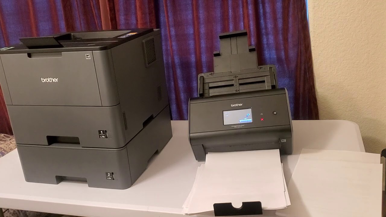 Демонстрация Brother ADS-2800W