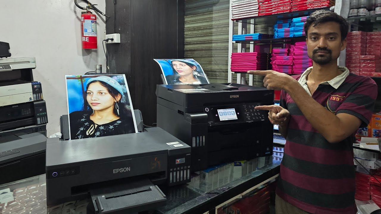 Epson L18050 VS Epson L15150 A3 photo painting ||Epson L15150 compare Epson L18050|| 12x18 A3printer