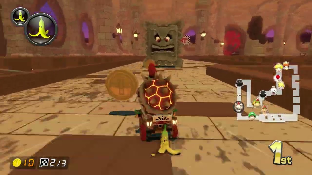 Mario Kart 8 Deluxe: Custom Track - GBA Bowser Castle 2