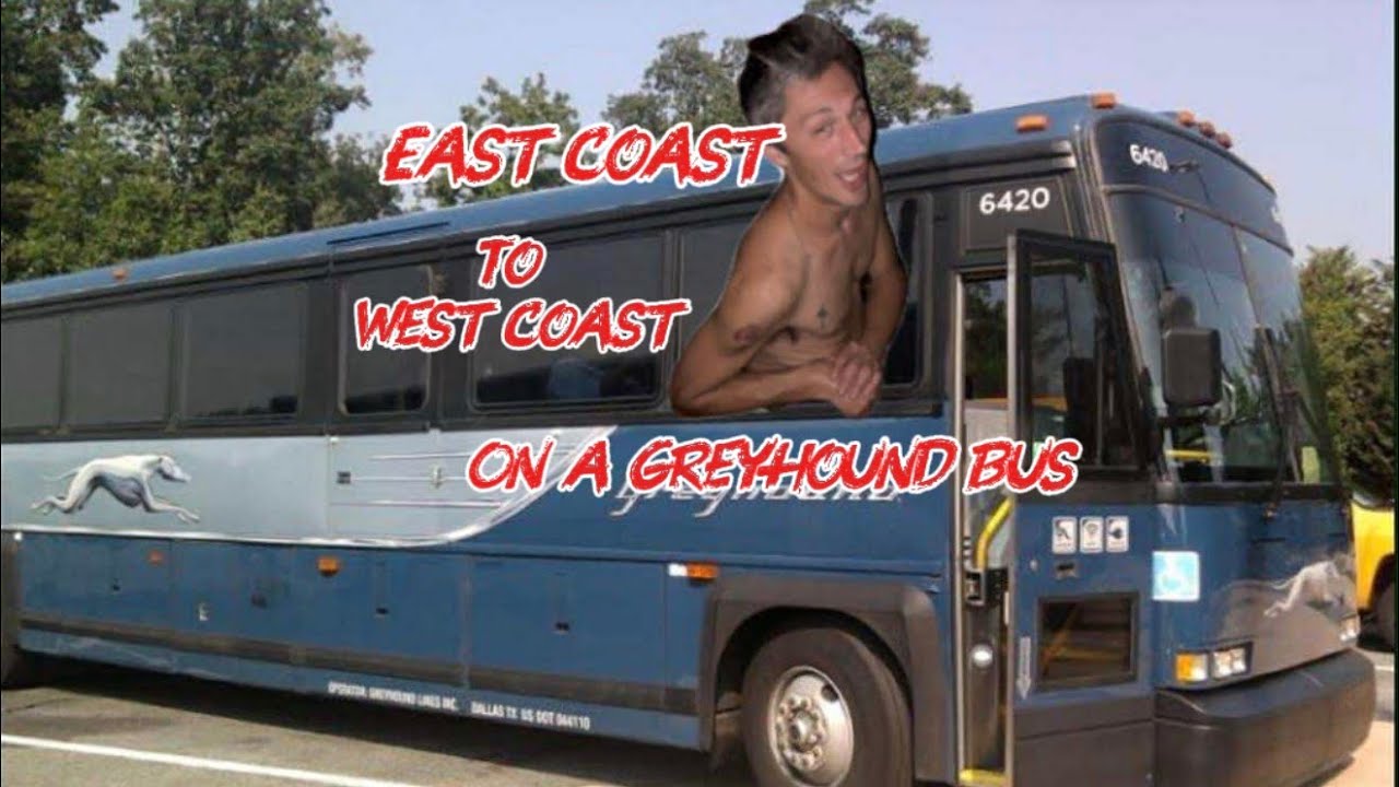 East coast to west Coast on a Greyhound Bus!