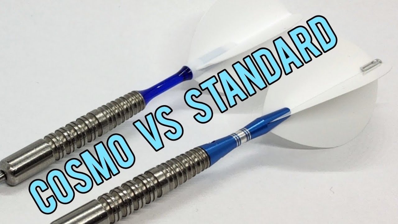 Cosmo VS Cheap Ebay Darts Set Up.