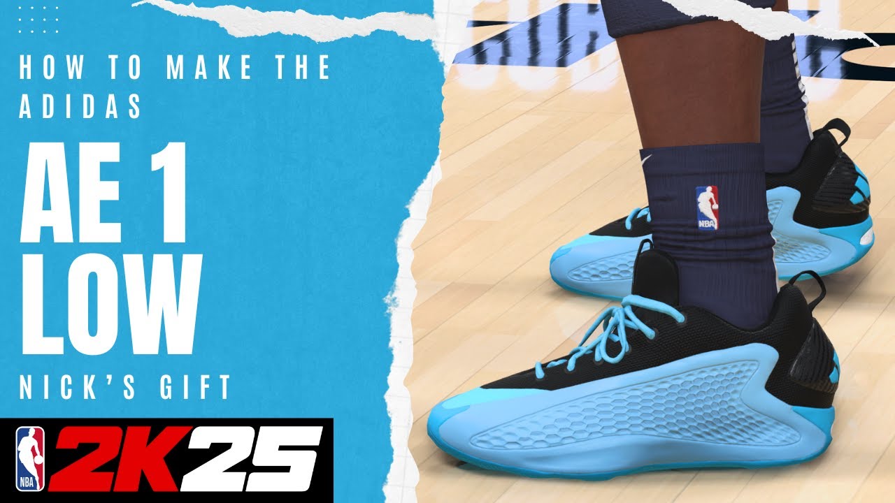 adidas AE 1 Low Nick’s Gift | NBA 2K25 Next Gen Shoe Creator