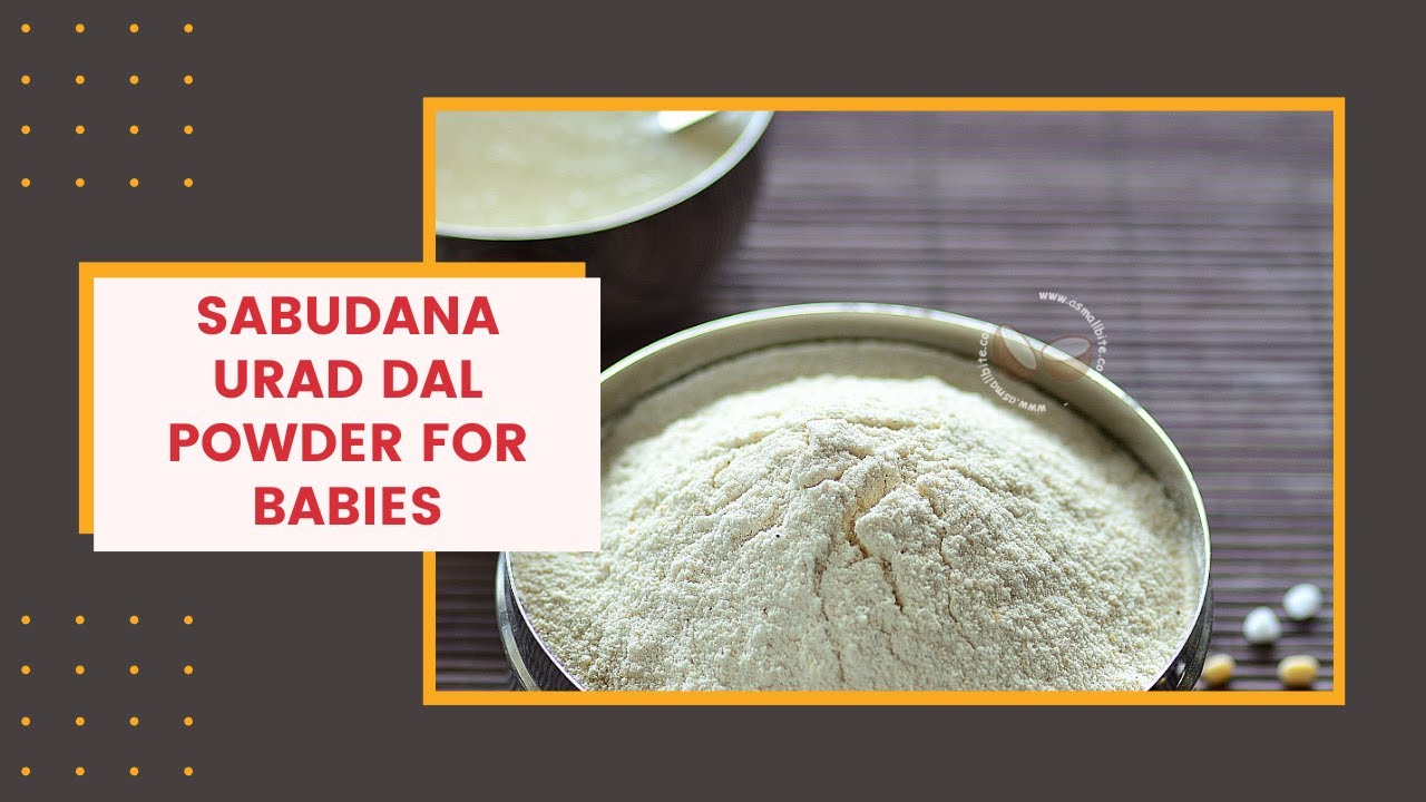 Sabudana Powder Recipe For Babies | Javvarisi Ulunthu Kanji | Sago Kanji