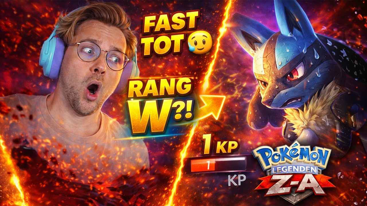 RANG W ENDLICH… 😳 aber wir werden FAST zerstört! | Pokémon Legenden Z-A