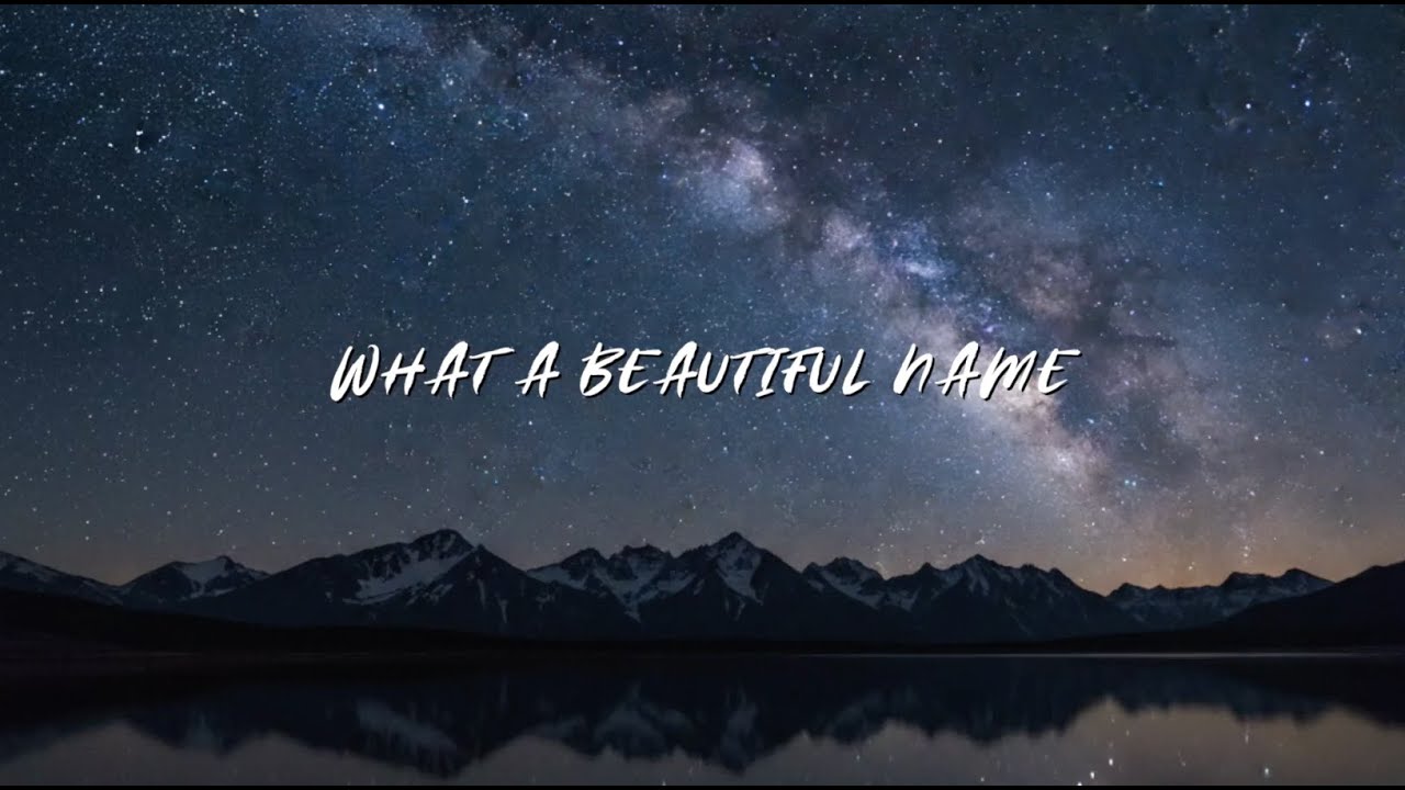 What a beautiful name | HD soft piano music for devotion and pray | no ads