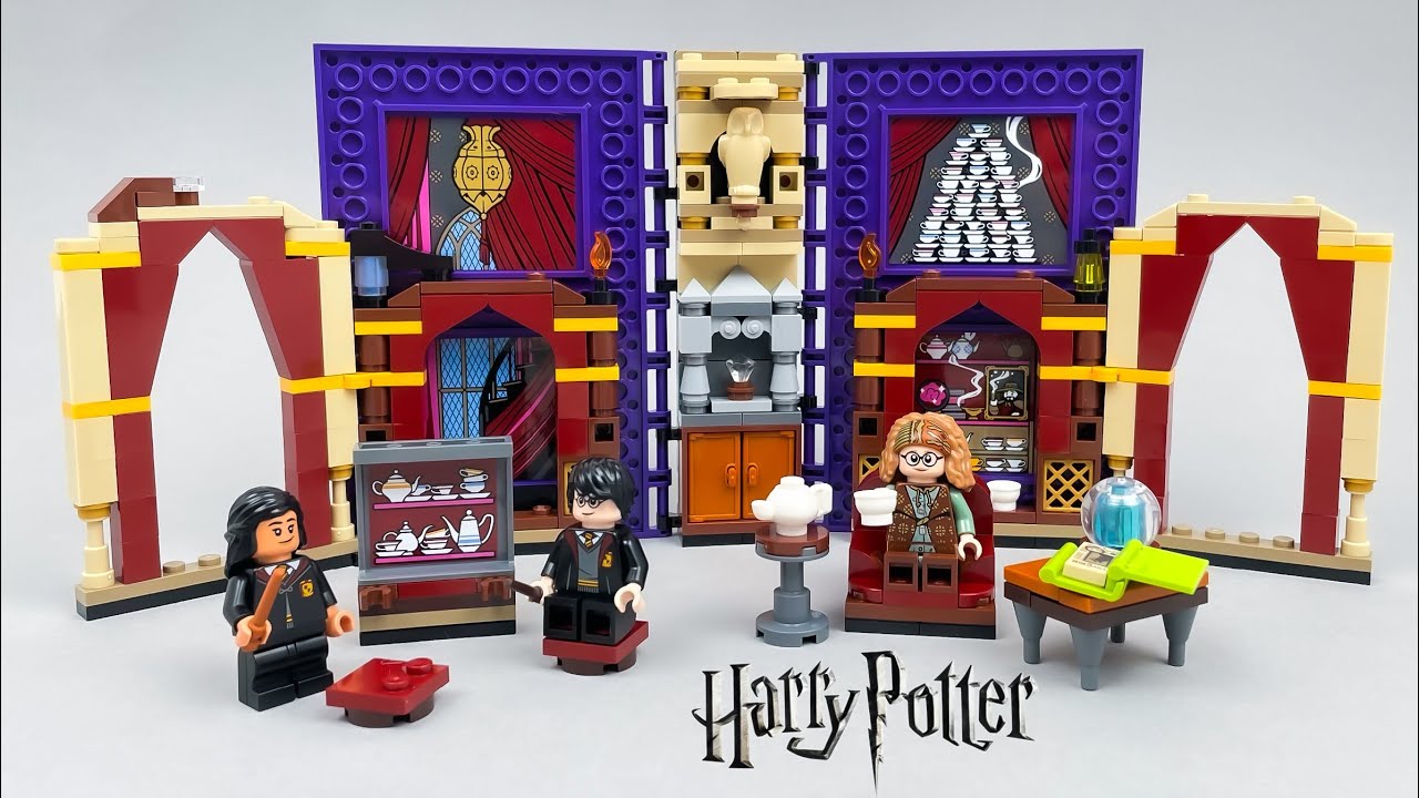 𝗛𝗢𝗚𝗪𝗔𝗥𝗧𝗦 𝗗𝗜𝗩𝗜𝗡𝗔𝗧𝗜𝗢𝗡 𝗖𝗟𝗔𝗦𝗦: lego harry potter time-lapse build [76396]