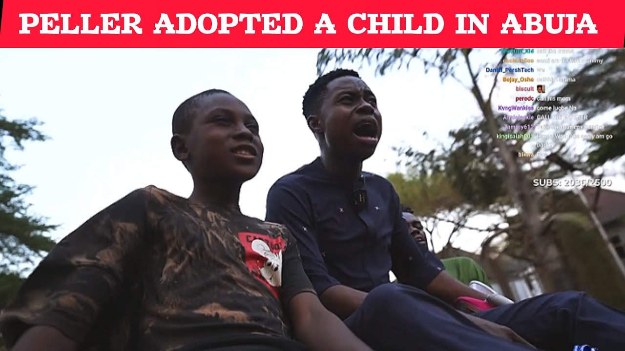 PELLER STATE TOUR: PELLER ADOPTED A CHILD IN ABUJA #peller #pellerlive #pellertour