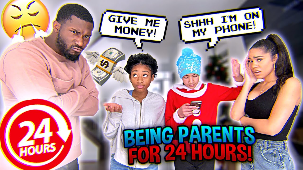 BEING PARENTS TO THE WORST TEENAGERS FOR 24 HRS!