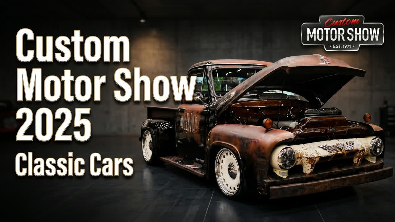 Custom Motor Show 2025 ELMIA Jönköping (part 5/5) | Custom Classic and Vintage Car Kings
