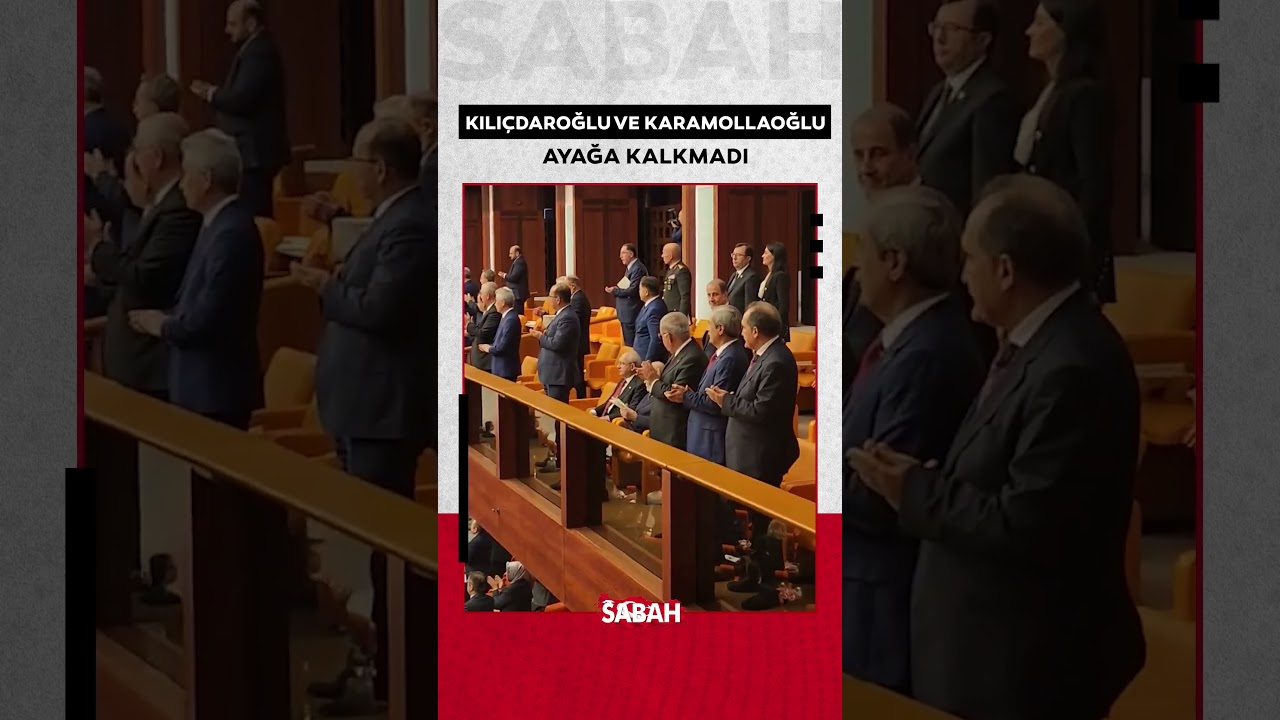 Başkan Erdoğan TBMM a&ccedil;ılışında konuştu | Kılı&ccedil;daroğlu ve Karamollaoğlu ayağa kalkmadı