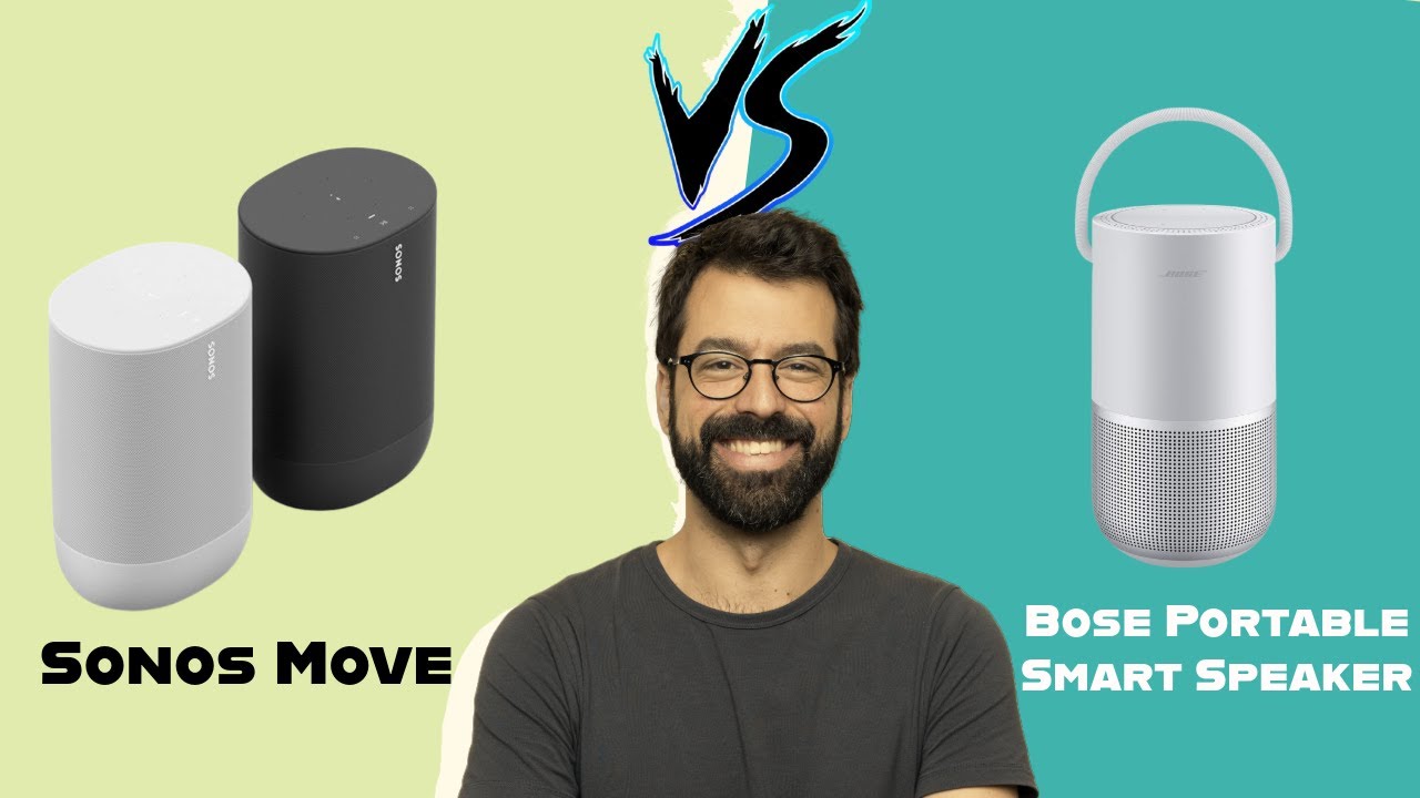 Smart Home Speakers Sonos Move VS Bose Portable Smart Speaker 2026 (Which Has Better Sound Quality)