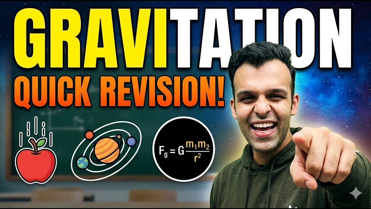 Gravitation Quick Revision | JEE-NEET | gravitation | Sareen Sir