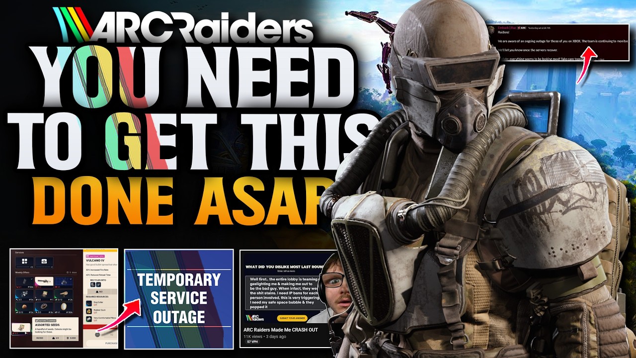 ARC Raiders HUGE Deal! & Some Huge Issues!