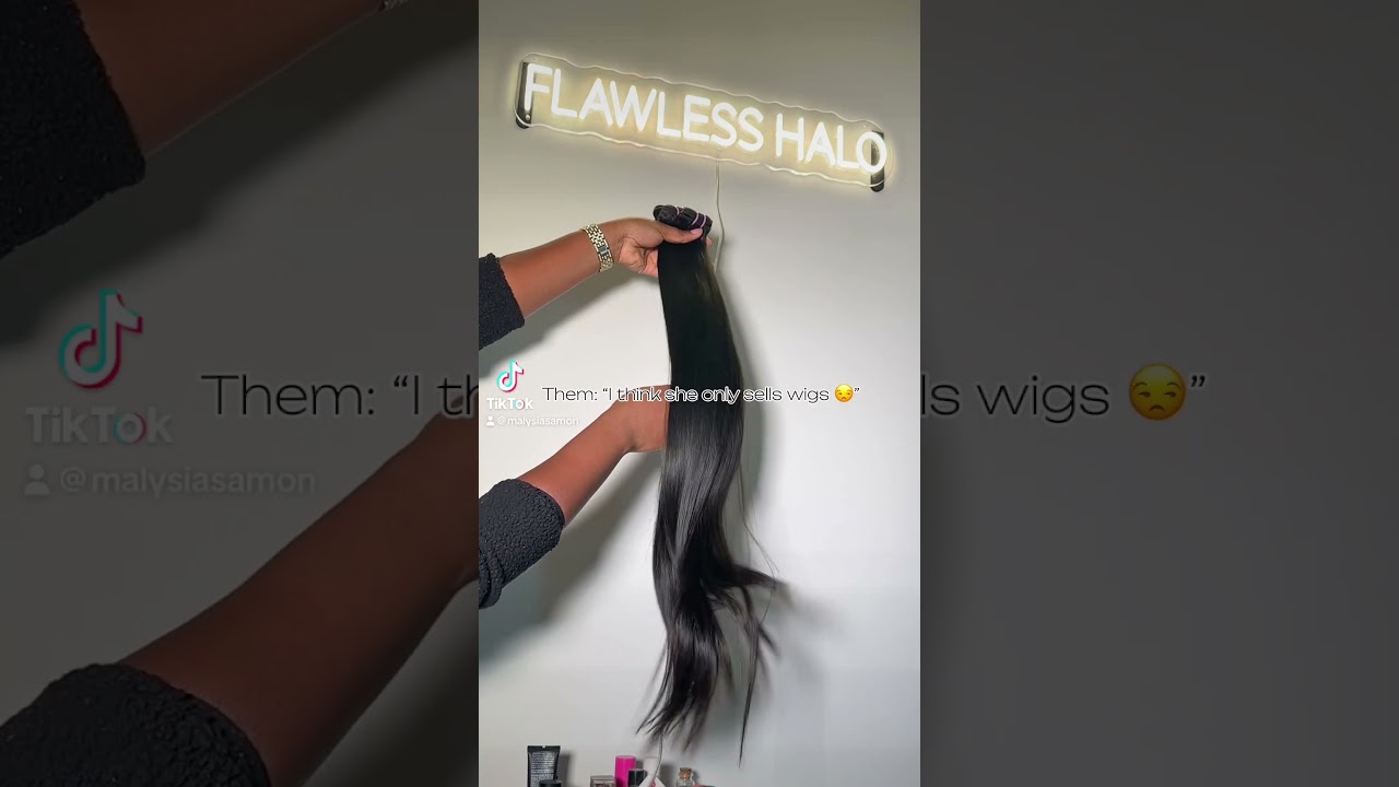 Sigh&hellip; I hope this message finds you well 🫶🥹 #qualityhair #hair #rawhairvendor Flawless Halo Hair