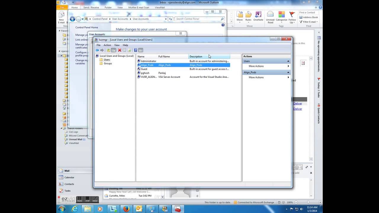 Add Administrative User on Local Machine