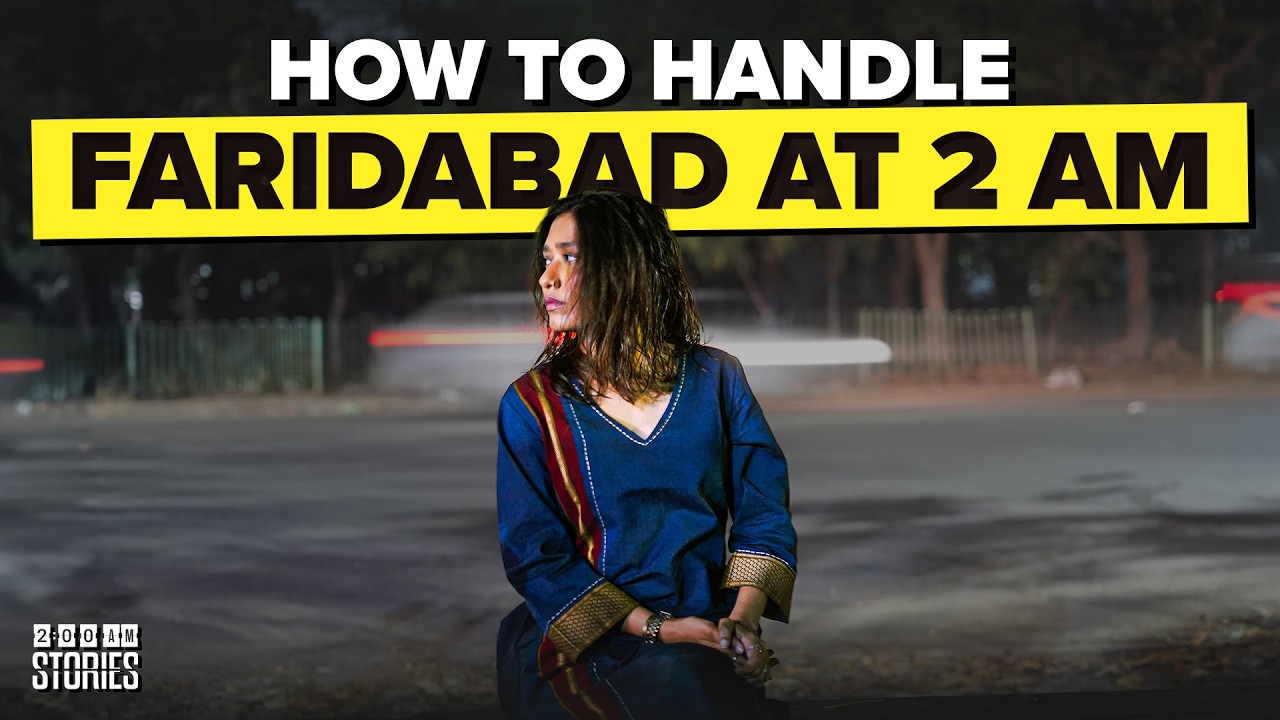 Faridabad 2 AM Reality EXPOSED | Are Women Safe at Night in India? | NCRB vs Ground Truth