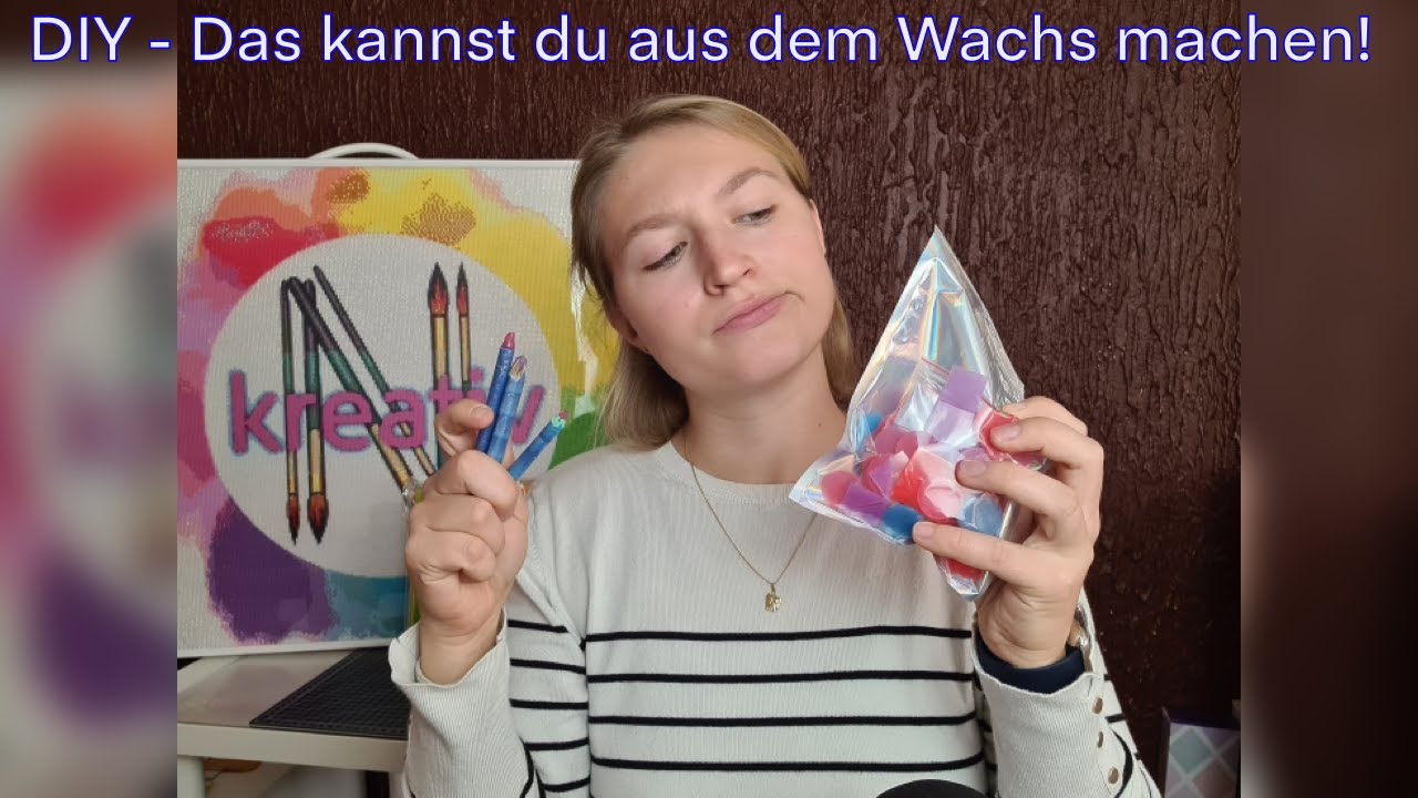 DIY Wachsstift – Tutorial: so verarbeitest du dein übriges Wachs! –