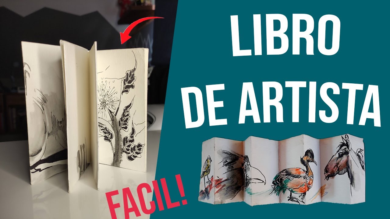 ¿ Como hacer un libro de artista en casa ?