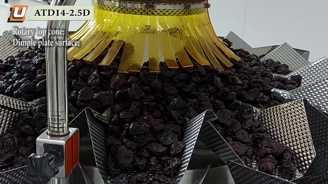 Automatic Packaging Line for Dried Plums in Doypack Pouches