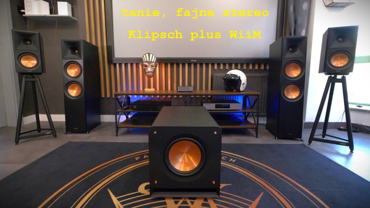 Tanie, fajne stereo - kolumny Klipsch, wzmacniacz Wiim