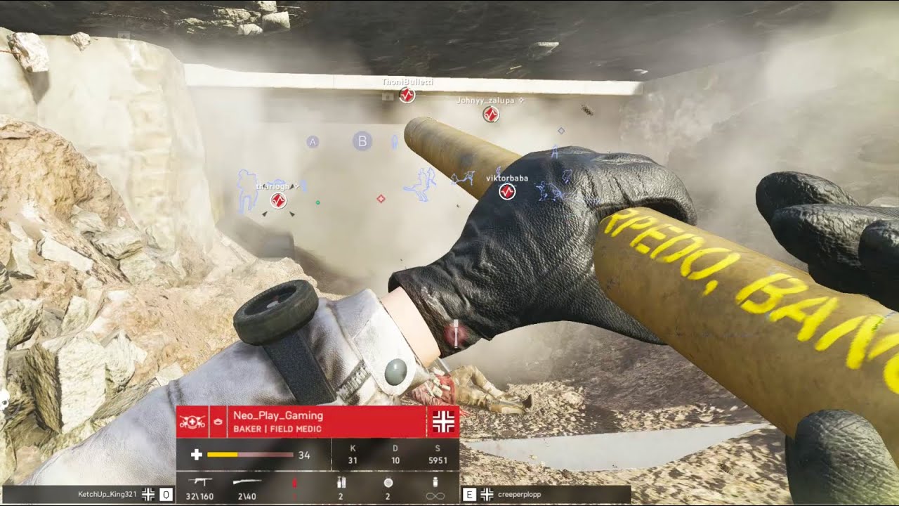 User name: Neo_Play_Gaming - Battlefield 5 Spectating A Cheater