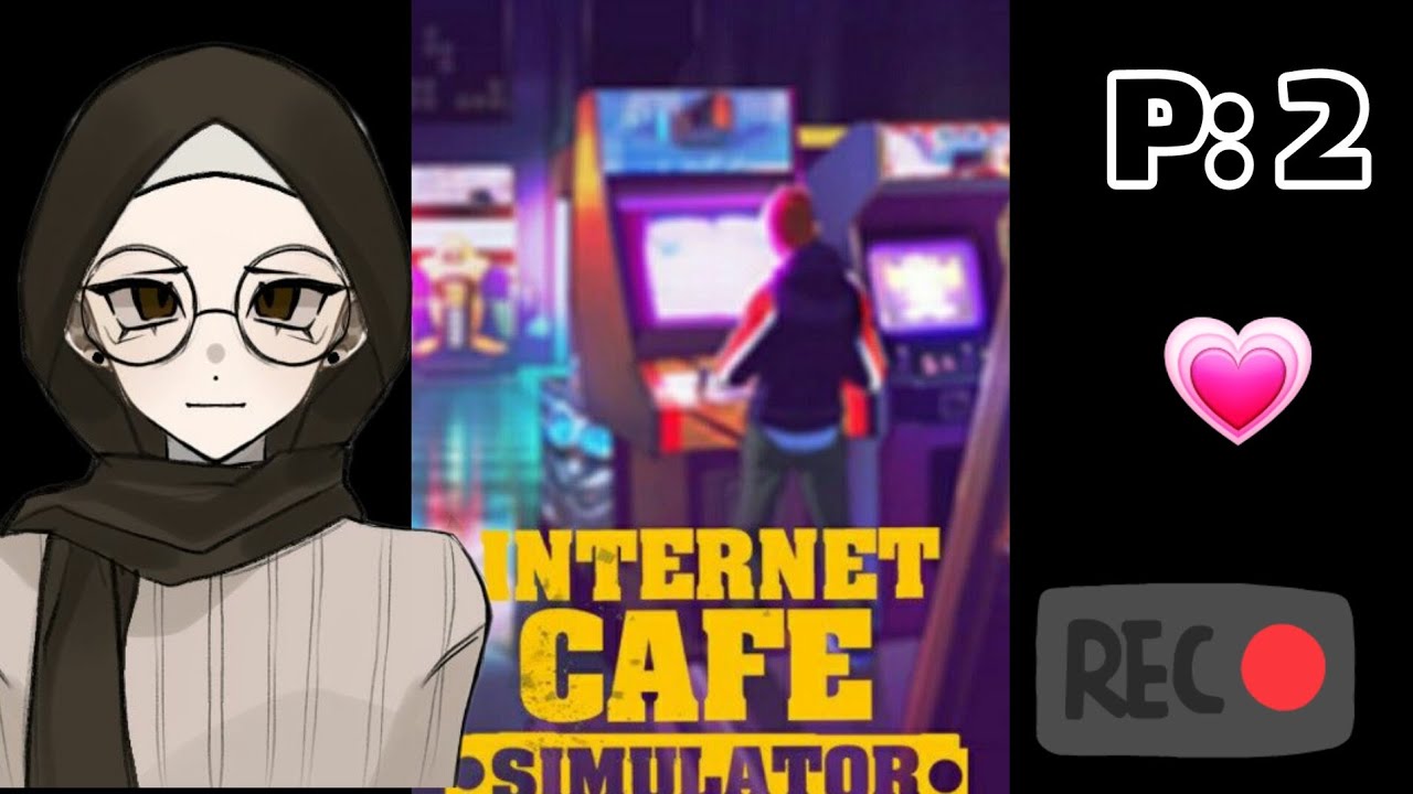 لعبت Cafe Internet Simulator ✨💗🙂