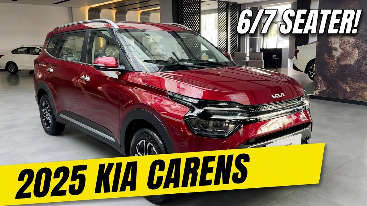 2025 KIA CARENS -  A great 6/7 seater with plenty of features!