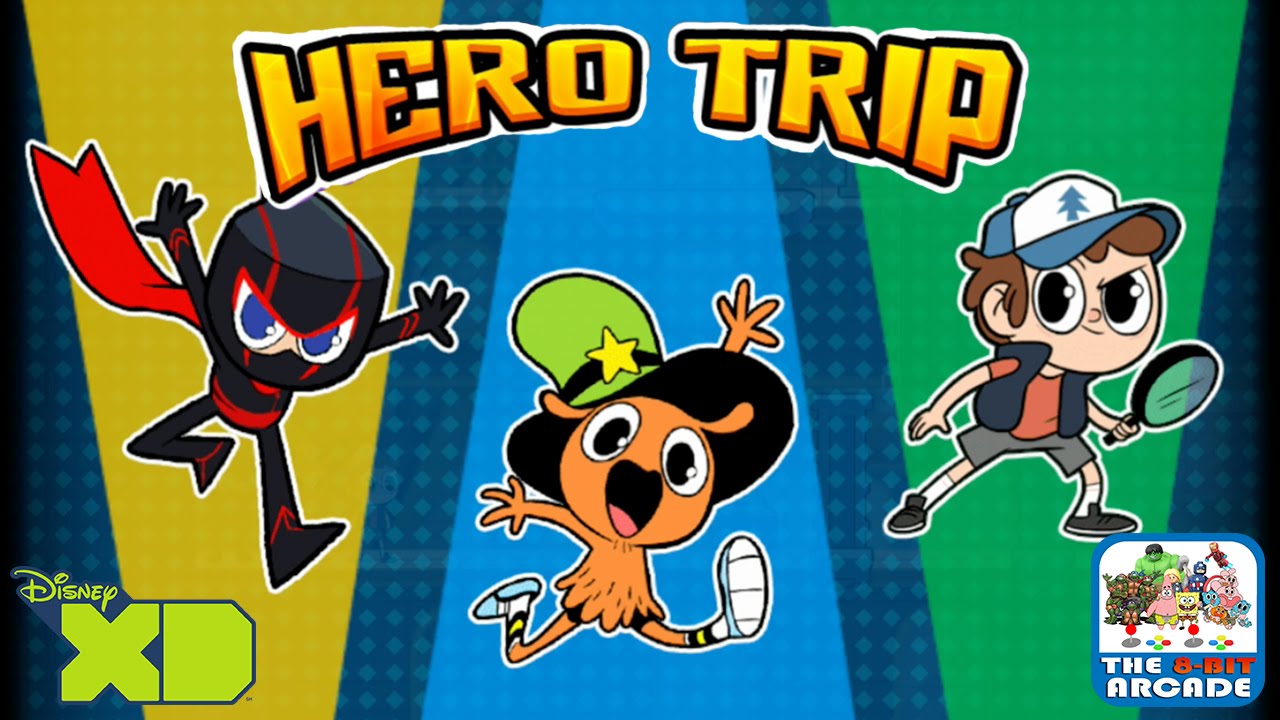 Disney XD Hero Trip - Team Lightning Squad Takes Over (iPad Gameplay)