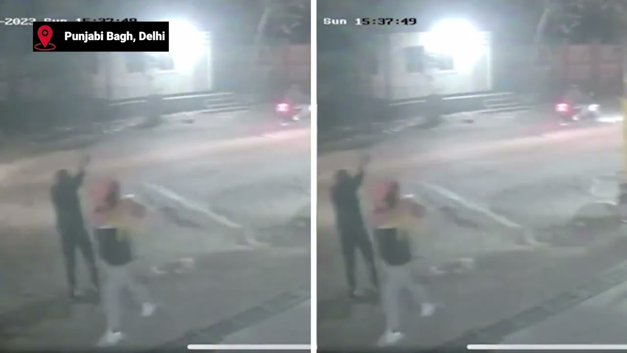 Video shows 2 men open firing in front of Punjab ex-MLA's house in Delhi