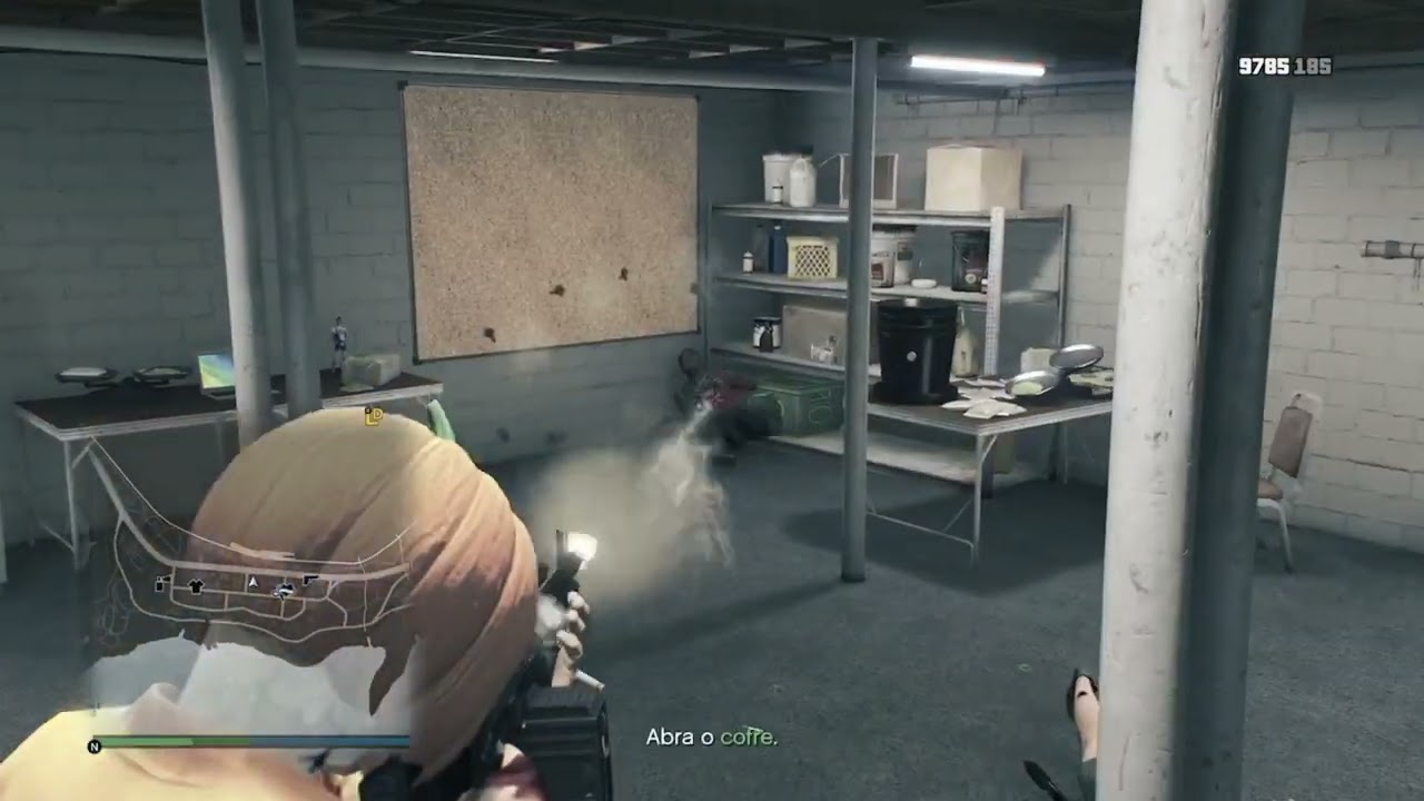 gta v depósito clandestino,como achar a senha do cofre