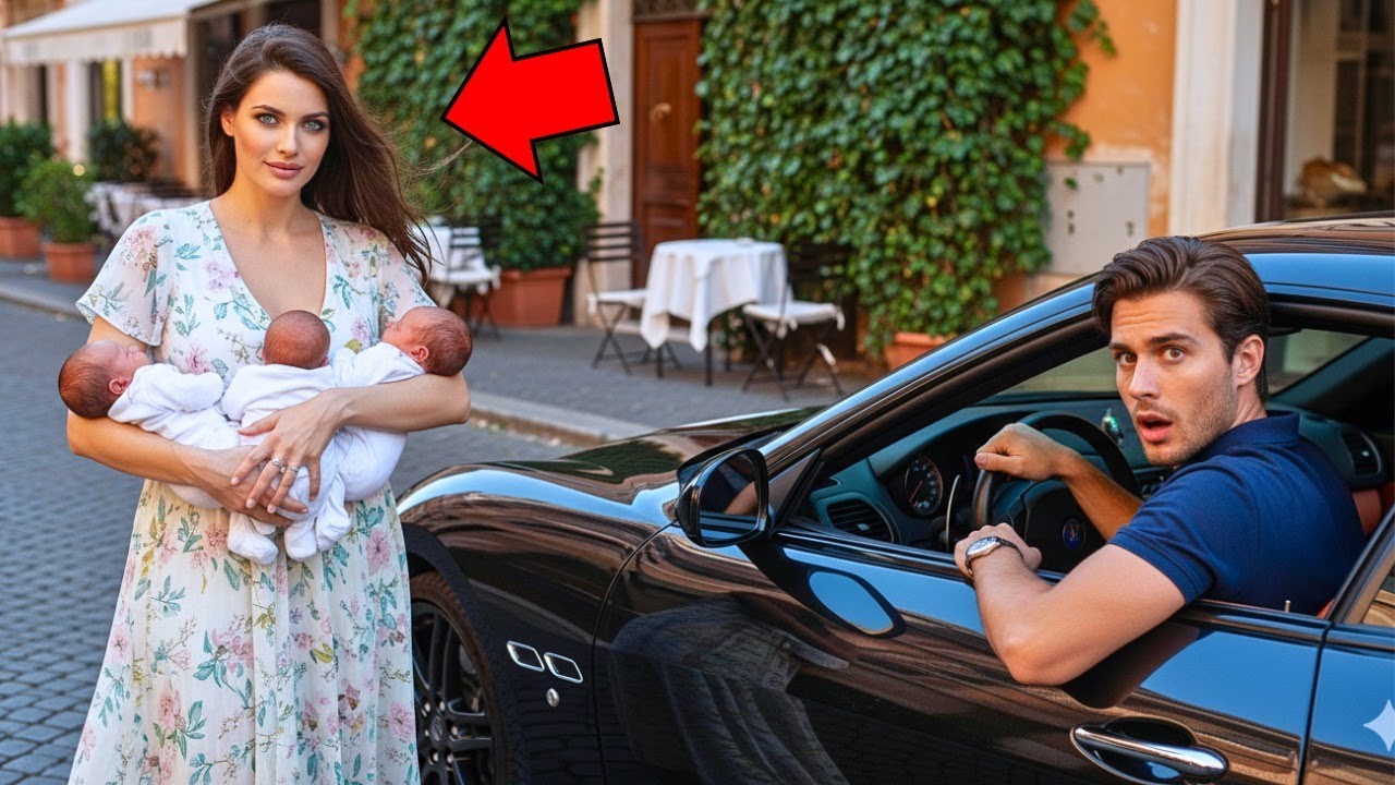Dieci mesi dopo il divorzio, il CEO milionario vide l’ex con tre gemelli appena nati...