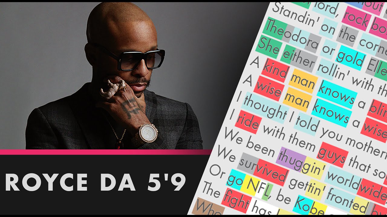 Royce da 5'9 on Friday Night Cypher - Lyrics, Rhymes Highlighted (181)