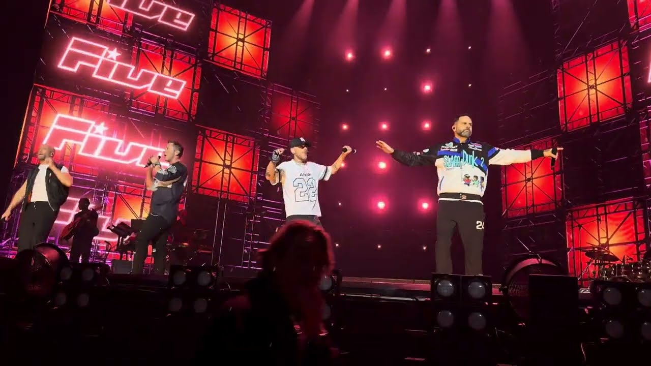 FIVE Live in Birmingham - 28 November 2025 - Keep on movin' tour - UK Utilita Arena
