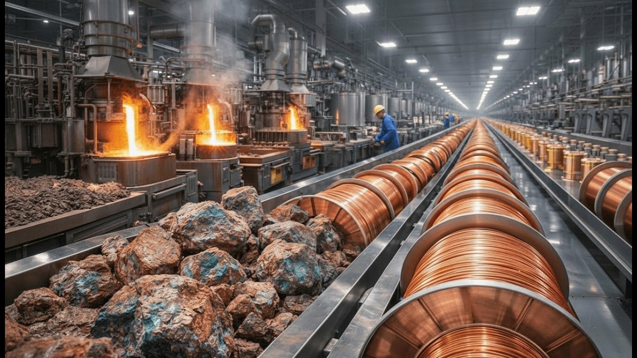 Inside the Copper Industry: Electrical Wire — From Ore to Cable