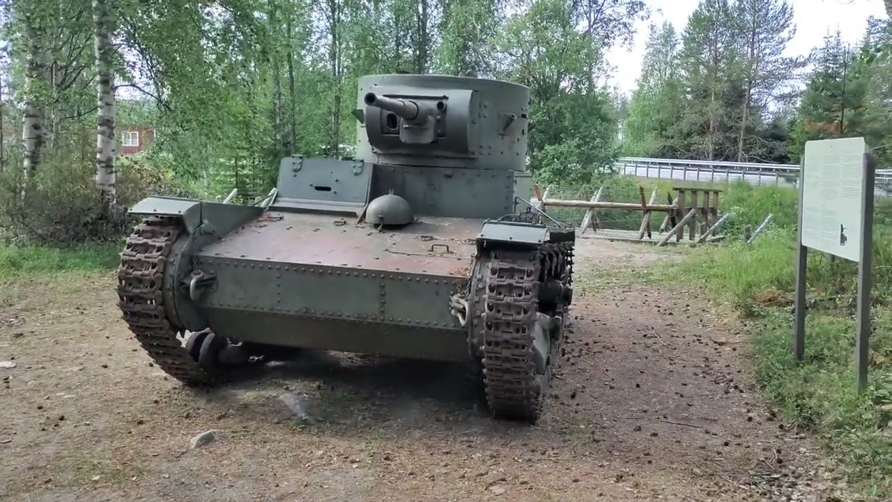 Jyrkänkoski Kuhmo sotahistoria ja puskaparkki