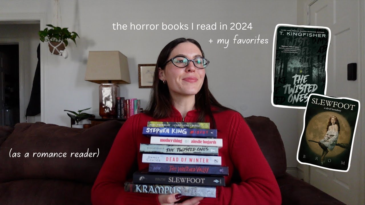 All the horror books I read in 2024 + my favorite horror reads
