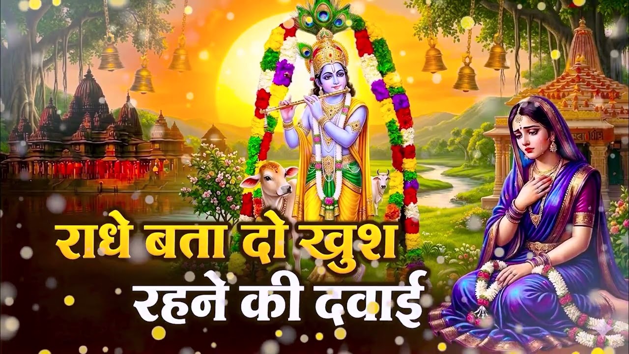 राधे बता दो खुश रहने की दवाई | Radhe Bata Do Khush Rahne Ki Dawai | Radha Krishan Trending Bhajan
