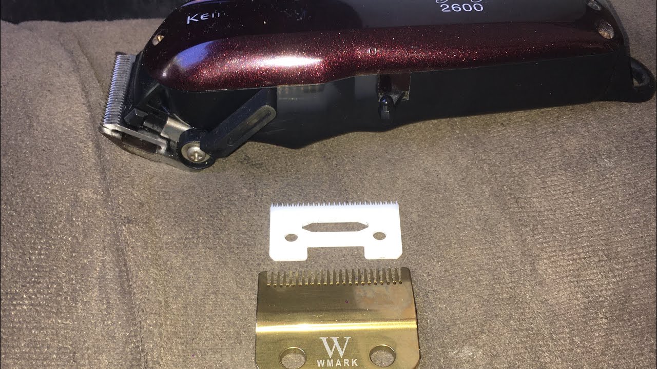 ✅Lâmina de cerâmica e da Wmark na kemei 2600 ✔️
