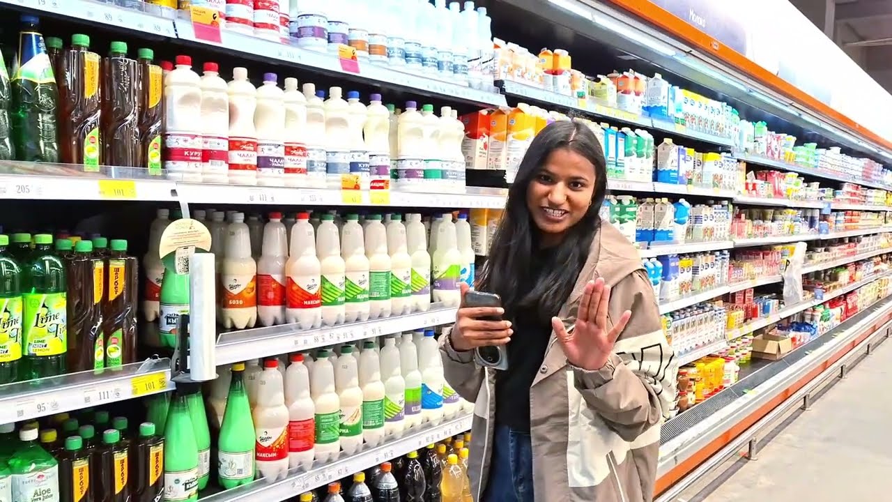 ✨Kyrgyzstan Life Reality😰 |GlobusSupermarket Tour | MBBS Student Daily Vlog( Part-1)#jaiu