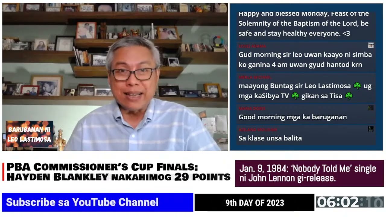 Baruganan ni Leo Lastimosa  |  January 9, 2023