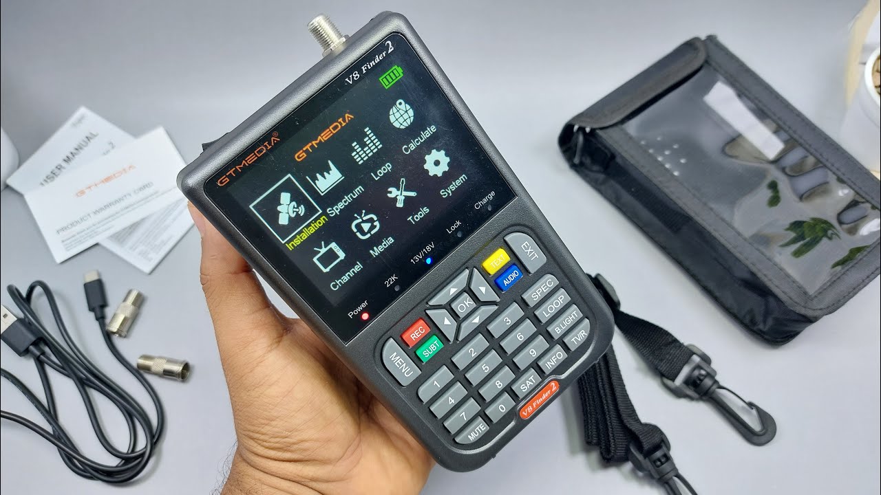جهاز ضبط اشارة الأقمار الصناعية الرقمي GTMEDIA V8 Finder 2
