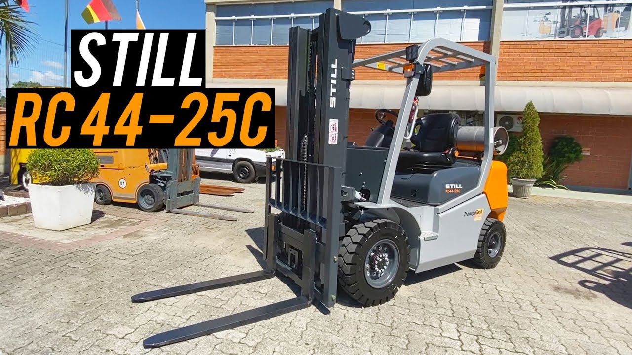 Avaliação | Nova empilhadeira Still RC 44-25C | Curiosidade Automotiva®