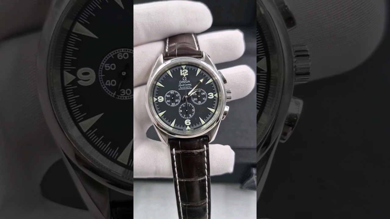 Часы Omega Seamaster Railmaster Chronograph! 