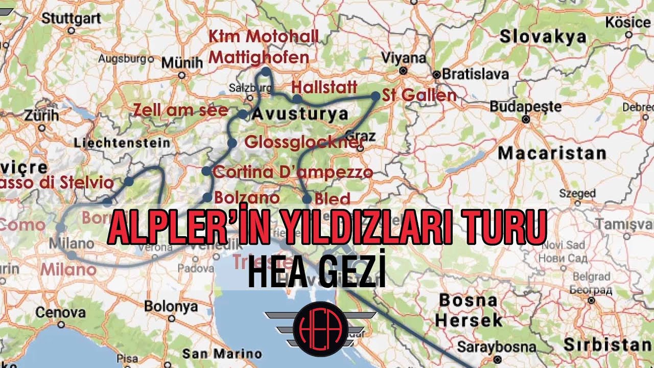 HEA Gezi - Alpler'in Yıldızları Turu