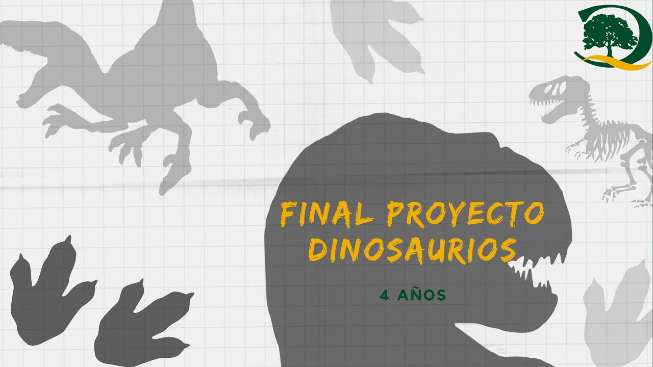 Proyecto Dinosaurios (4 años): Producto final. Colegio Quercus